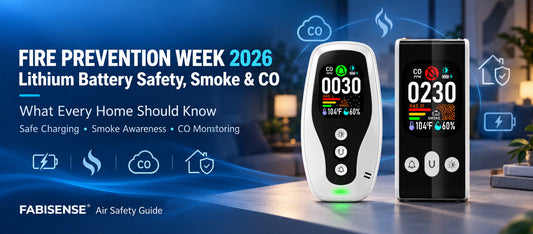 Fire Prevention Week 2026: Lithium-Ion Battery Safety, Smoke & CO — What Every Home Should Know
