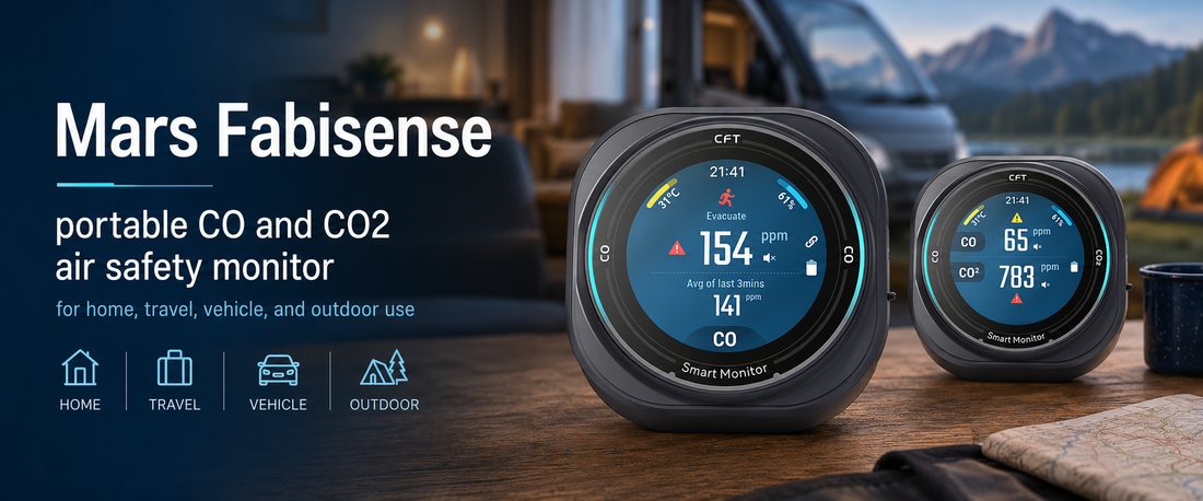 Mars Fabisense: A Portable CO and CO₂ Monitor for Everyday Air Safety
