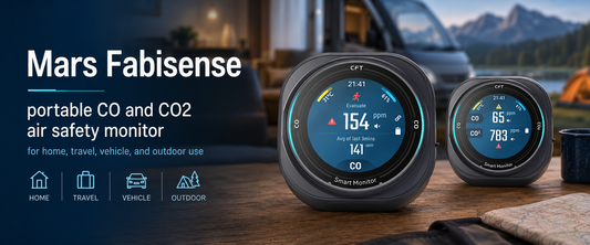 Mars Fabisense: A Portable CO and CO₂ Monitor for Everyday Air Safety