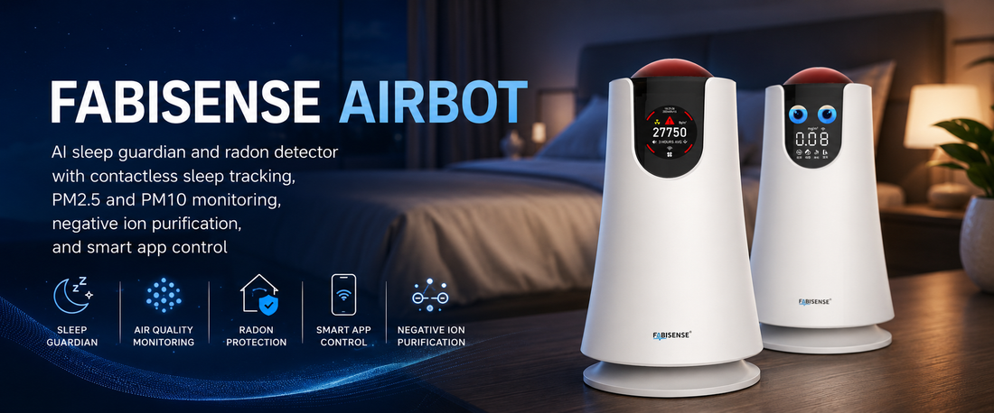 FABISENSE AIRBOT: The AI Sleep Guardian for Cleaner Air, Smarter Nights, and Radon Awareness