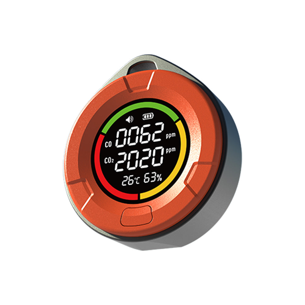 FABISENSE 10E+ 双传感器一氧化碳和二氧化碳探测器 | 0-1000ppm 一氧化碳 | 400-5000ppm 二氧化碳 | 适用于露营、房车和密闭空间