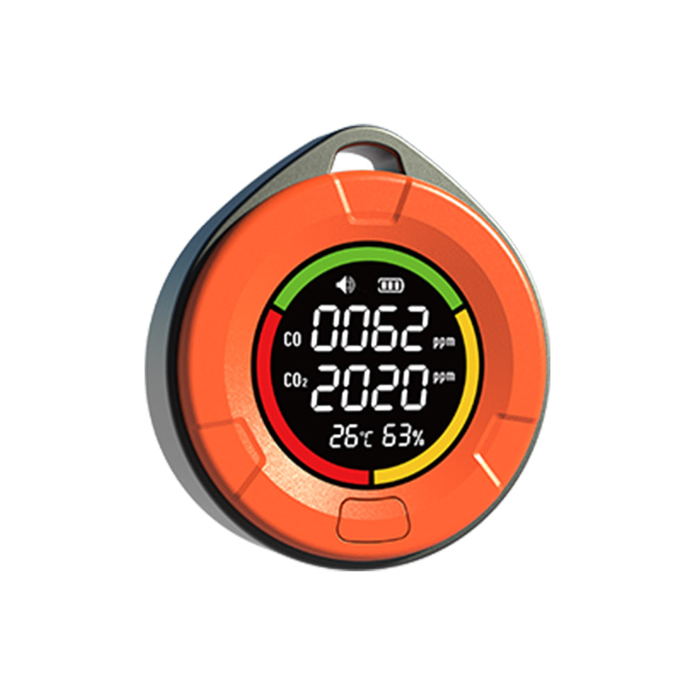 FABISENSE 10E+ 双传感器一氧化碳和二氧化碳探测器 | 0-1000ppm 一氧化碳 | 400-5000ppm 二氧化碳 | 适用于露营、房车和密闭空间