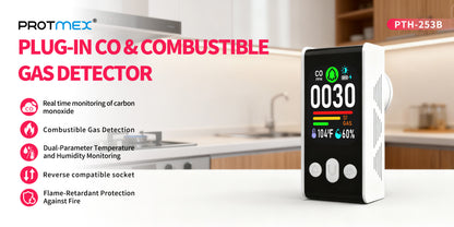 253 B Reverse Compatible Socket, Dual-Parameter Temperature and Humidity Monitoring