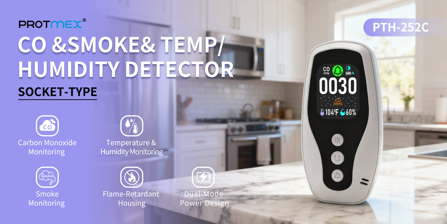 252 C Carbon Monoxide Monitoring System, Smoke Monitoring System, Temperature and Humidity Monitoring System,