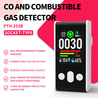 253 B Reverse Compatible Socket, Dual-Parameter Temperature and Humidity Monitoring