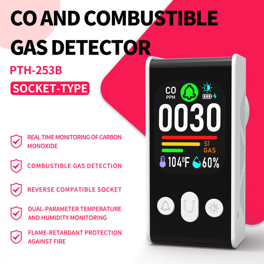 253 B Reverse Compatible Socket, Dual-Parameter Temperature and Humidity Monitoring