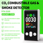 253 D Plug in All-in-One CO, Gas & Smoke Detector with battery backup Portable Real-Time Monitoring & Smart Socket alarm suitable for home & RVs and hotels