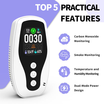 252 C Carbon Monoxide Monitoring System, Smoke Monitoring System, Temperature and Humidity Monitoring System,