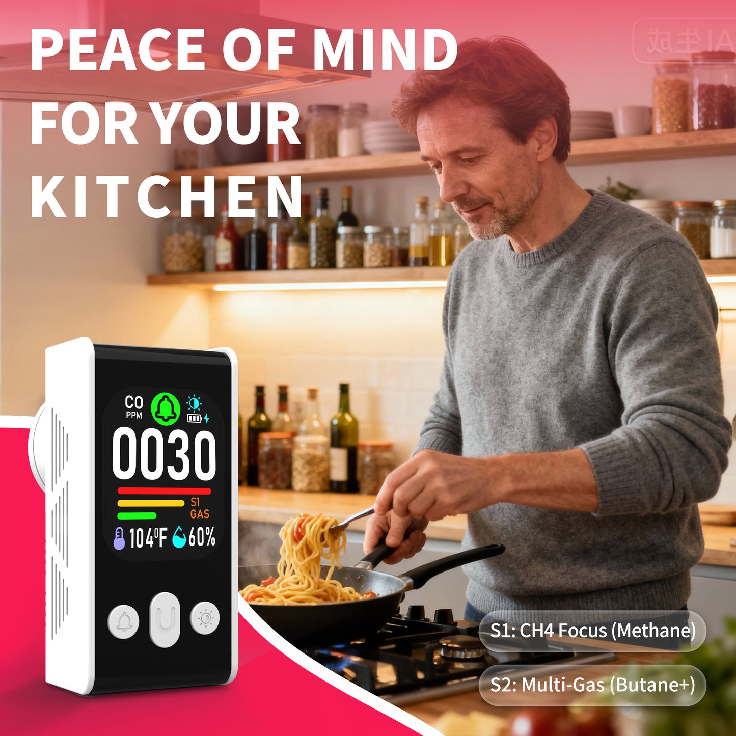253 B Reverse Compatible Socket, Dual-Parameter Temperature and Humidity Monitoring