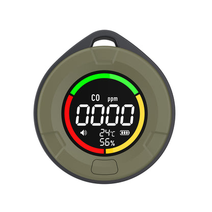 Protmex Portable Carbon Monoxide Detector, 3-in-1 CO Monitor with Temp/Humidity Sensor, 120HR Rechargeable Battery for Travel, RV, Home