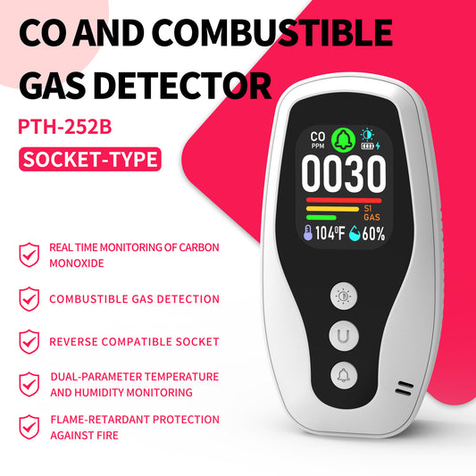 252 B Carbon Monoxide Monitoring, Combustible Gas Detection, Temperature and Humidity Monitoring.