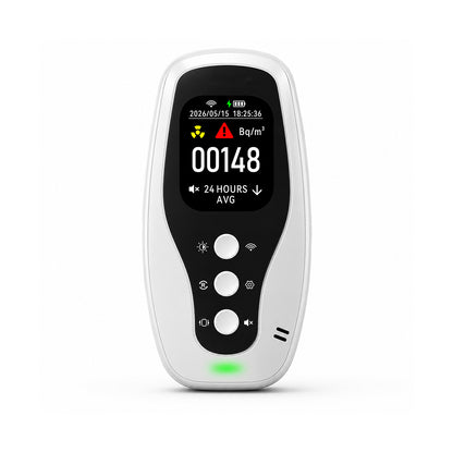 FABISENSE PTH-252R Plug-In Radon Detector | Continuous Radon Monitor for Home