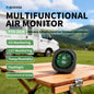 FABISENSE 282B Professional CO & CO₂ Detector | Dual Gas | Temp & Humidity | 1.8" Touch LCD | 2100mAh | for Industrial & Camping