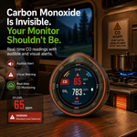 FABISENSE 28B Portable CO & CO₂ Air Quality Monitor for Camping & RV
