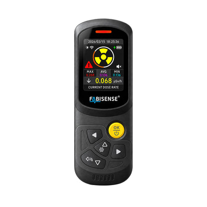 FABISENSE FS303 Radiation Detector | Portable Radiation Monitor with Real-Time Dose Rate Display