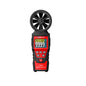 FABISENSE HT625A Digital Anemometer 9999 Counts Handheld Air Speed Meter with Analog Bargraph, Max/Min/Avg & Backlight Display