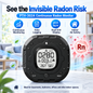 FABISENSE PTH-302A Radon Detector | Continuous Radon Monitor with Data Logging