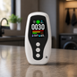 FABISENSE 4-in-1 Plug-in CO & Combustible Gas Detector | Carbon Monoxide, Gas, Temperature & Humidity Monitor | Dual Power  | for Home & Office