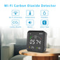 PTH-9CW Tuya WiFi CO2 Meter and Temperature Humidity Monitor Carbon Dioxide Detector Greenhouse CO2 Sensor with Light Indication
