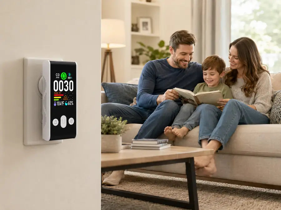 PTH-253D monitoring in a family home